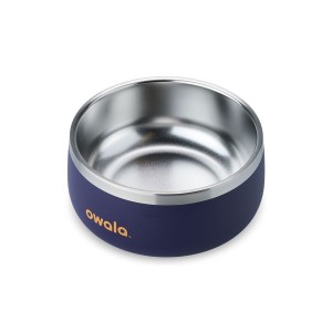 Topdown Purple Orange Owala 3 Pet Bowl | AUF6331D